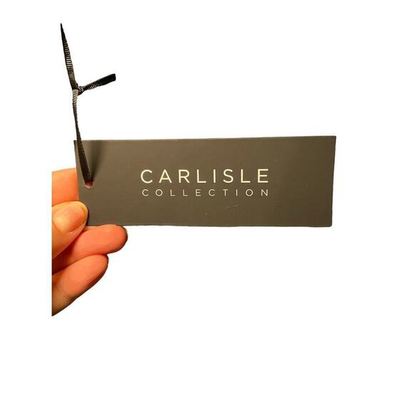 Carlisle Womens Cove Wide Leg Pants High Rise Pleated Front Blue Size 10 NWT - Picture 8 of 8